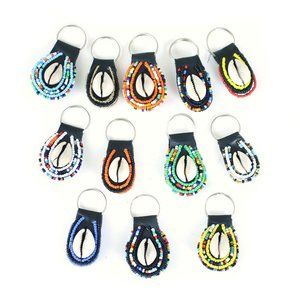 African Maasai Beaded Key Chains